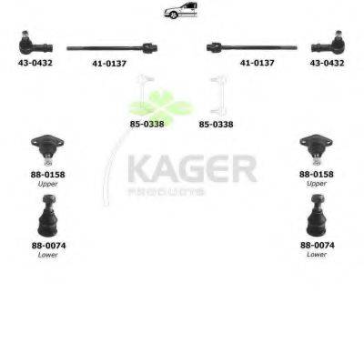 KAGER 800712 Підвіска колеса