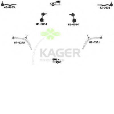 KAGER 801112 Підвіска колеса