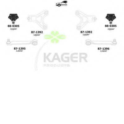 KAGER 801160 Підвіска колеса