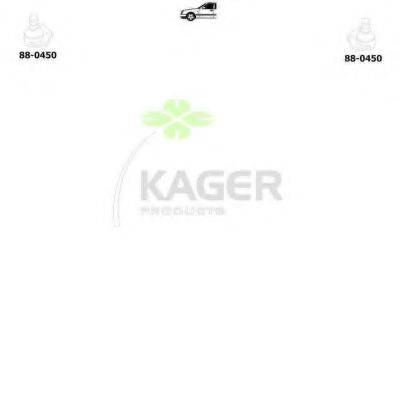 KAGER 801298 Підвіска колеса
