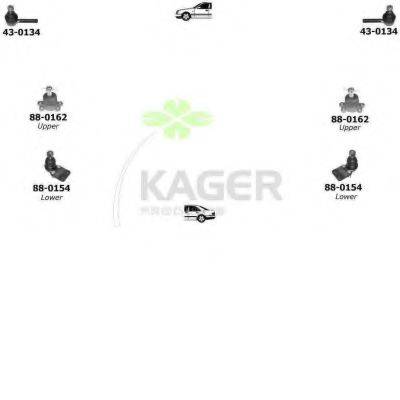 KAGER 801311 Підвіска колеса