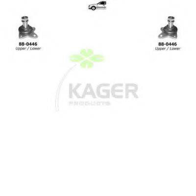 KAGER 801324 Підвіска колеса