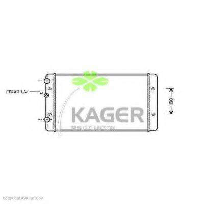 PAPE 25098 Радіатор, охолодження двигуна