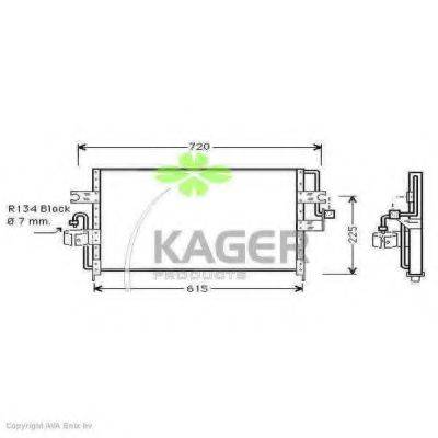 PAPE 133014 Конденсатор, кондиціонер