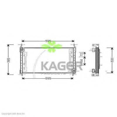 PAPE 83034 Конденсатор, кондиціонер