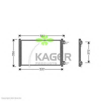 PAPE 83043 Конденсатор, кондиціонер