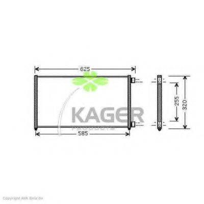 PAPE 83053 Конденсатор, кондиціонер
