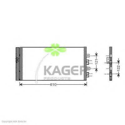 PAPE 83056 Конденсатор, кондиціонер