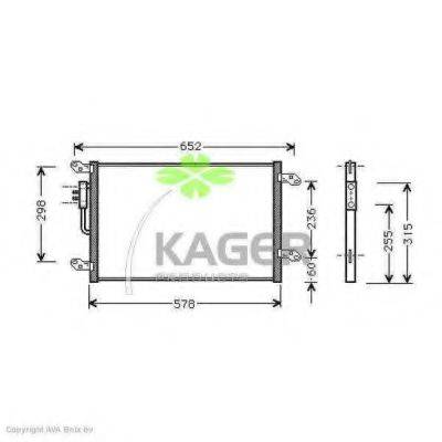 PAPE 33024 Конденсатор, кондиціонер