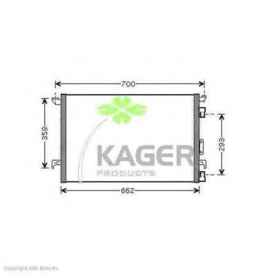 PAPE 143037 Конденсатор, кондиціонер