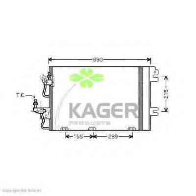 PAPE 143033 Конденсатор, кондиціонер