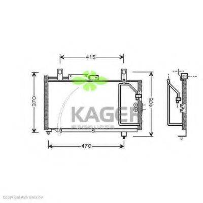 PAPE 223003 Конденсатор, кондиціонер