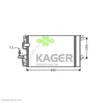 PAPE 143040 Конденсатор, кондиціонер