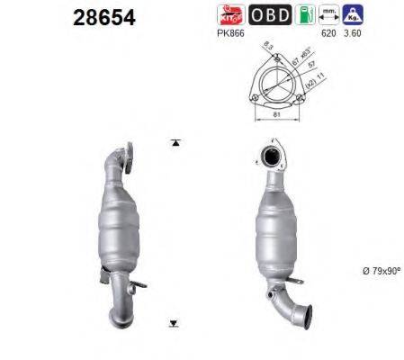 MAGNAFLOW 66012 Каталізатор