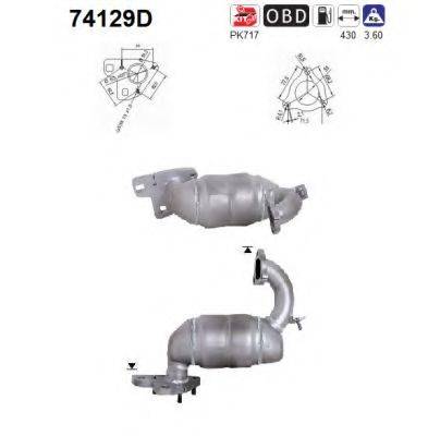 MAGNAFLOW 75611 Каталізатор