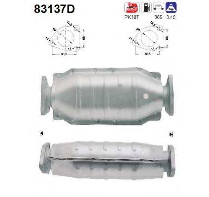 LAND ROVER GEX8057 Каталізатор