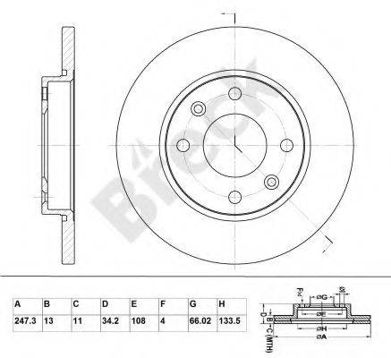 BRECK BR 032 SA100