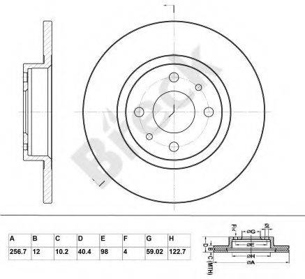 BRECK BR 045 SA100