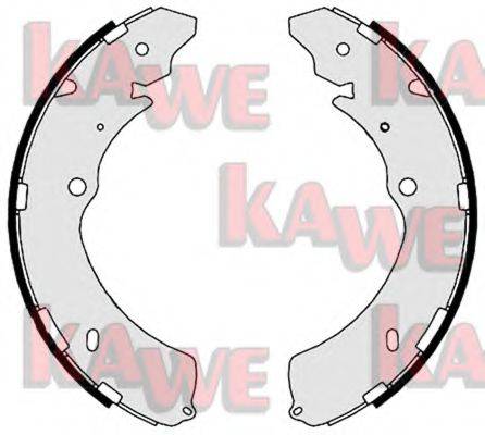 KAWE 08910 Комплект гальмівних колодок