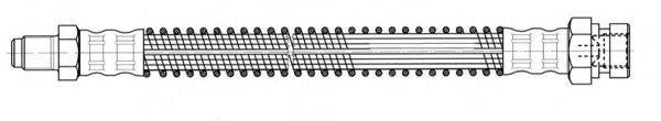 KAWE 510152 Гальмівний шланг