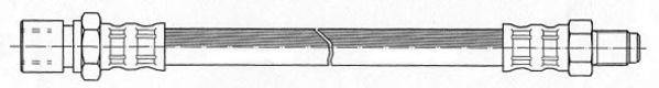 KAWE 510175 Гальмівний шланг