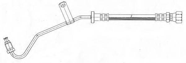 KAWE 511637 Гальмівний шланг