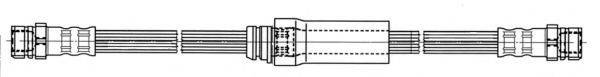 KAWE 512564 Гальмівний шланг