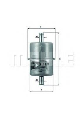 MAHLE ORIGINAL KL 12 OF