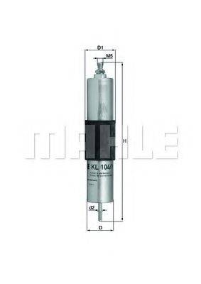 MAHLE ORIGINAL KL 104/1