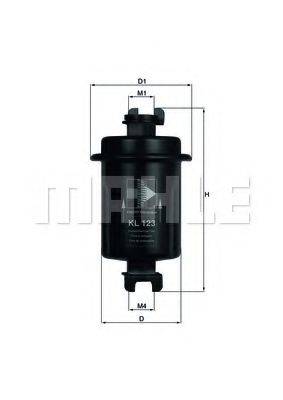 MAHLE ORIGINAL KL 123