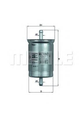 MAHLE ORIGINAL KL 171