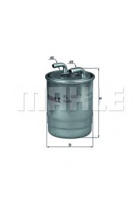 MAHLE ORIGINAL KL 490/1D