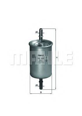 MAHLE ORIGINAL KL 555