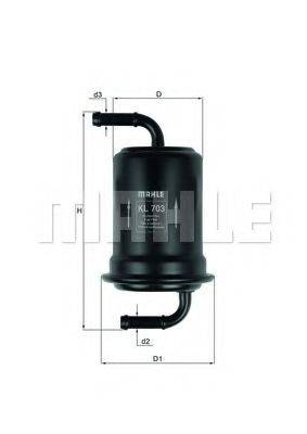 MAHLE ORIGINAL KL 703