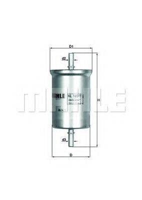 MAHLE ORIGINAL KL 165/1