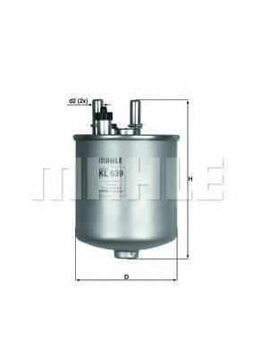 MAHLE ORIGINAL KL 639D