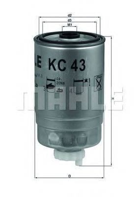 MAHLE ORIGINAL KC 43
