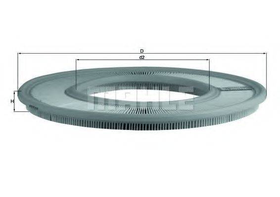 MAHLE ORIGINAL LX 258