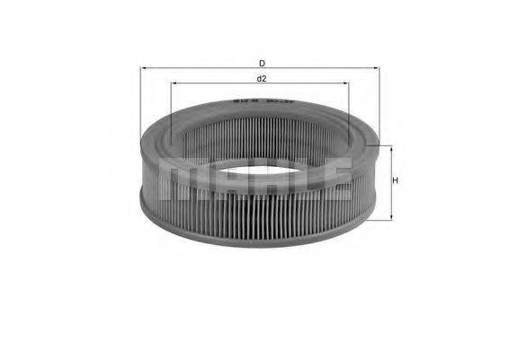 MAHLE ORIGINAL LX 48
