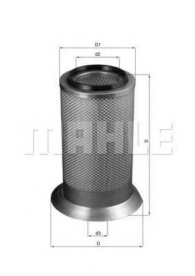 MAHLE ORIGINAL LX 141