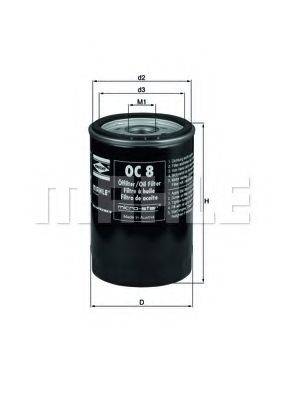 MAHLE ORIGINAL OC 8
