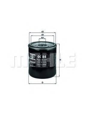 MAHLE ORIGINAL OC 84