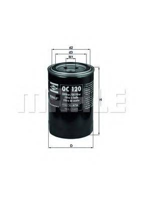 MAHLE ORIGINAL OC 120