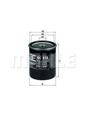 MAHLE ORIGINAL OC 218