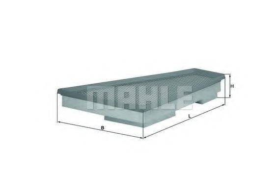 MAHLE ORIGINAL LX 1663
