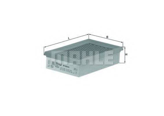 MAHLE ORIGINAL LX 554