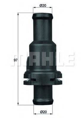 MAHLE ORIGINAL 1.919.75 Термостат, охолоджуюча рідина