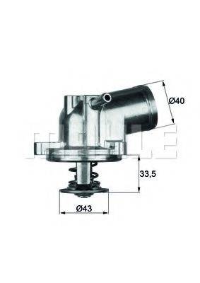 MAHLE ORIGINAL 2.407.71 Термостат, охолоджуюча рідина