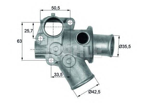 MAHLE ORIGINAL TI 112 80D