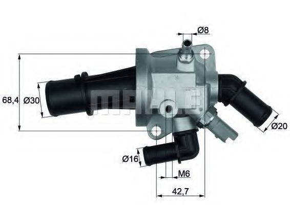 MAHLE ORIGINAL TI 153 88